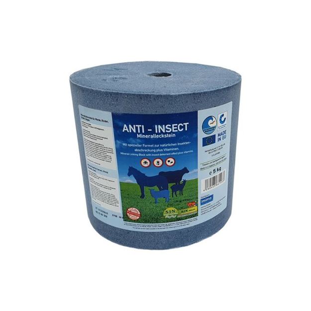 Image sur Bloc de pierre minérale à lécher anti-insectes 5 kg IMIMA
