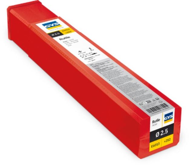 Image sur 252 Électrodes rutiles E6013 Ø 2,5 - étui plastique